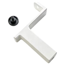 For Osmo Pocket 4/4P Camera Vertical Shooting Handle W Anti-Scratch Foam Pad /Strap Hole/Expansion Port White
