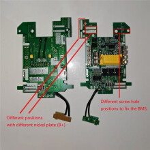 Battery BMS Protection Board for 18650 Power Tool Universally Applicable to BL1860B 2.0-6.0AH Protection Board