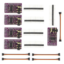 5PCS PCM5102A DAC Decoder Digital Audio DAC Decoder Board PHAT-Format IIS Player Module for Raspberry Pi