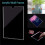 A4 Acrylic Wall Mount Frame, Double-Layer No-Drill Clear Photo Certificate Display Holder for Wall Horizontal & Vertical 6