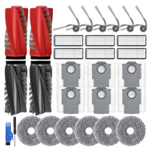 Replacement Parts for Qrevo S5V, Curv, , S5A, Curv S5X Robot Vacuum Kit 30pcs