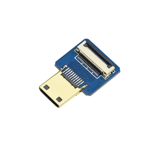 1 Adaptador Compatible con  para Cable FFC DIY  Conector Horizontal Vertical para Raspberry Pi Horizontal