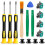 Joystick Replacement Kit with Screwdrivers for Controller, High-Precision Sensor Repair Set, Easy DIY Fix 1