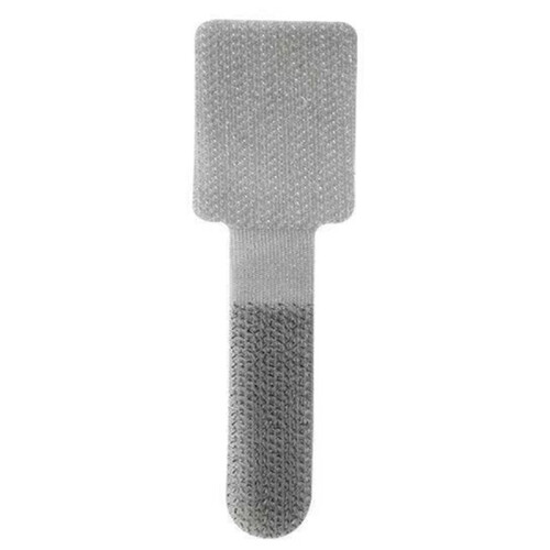 100 Pack Self-Adhesive Hook and Loop Cable Straps Reusable Wire Organizer