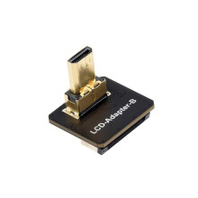 1 Adaptador Compatible con para Cable FFC DIY, Conector Micro-Horizontal Vertical para Raspberry Pi Vert. (B)