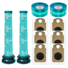 Replacement Filter Set Compatible with  V10 Konical / V10 Konical + Auto-Empty Dock Auto-Empty Dock Vacuum Cleaners 10pcs