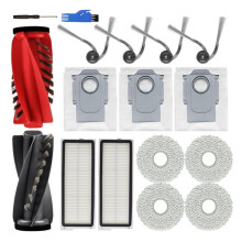 Replacement Parts for Qrevo S5V, Curv, , S5A, Curv S5X Robot Vacuum Kit 17pcs
