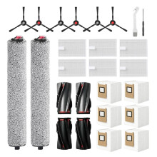 Kit de Peças de Reposição Omni C28 Compatível com para C28 Omni: Escova Lateral Principal, Filtro, Esfregão e Saco de Pó (26 Peças)