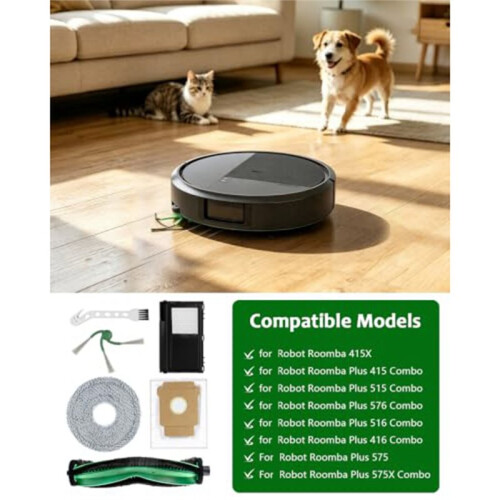 Kit di Accessori da 29 Pezzi per   415X/  516 Combo per Robot Vacuum  415/  576 Combo Vacuum Replacement 2