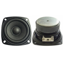 2pcs 3 Inch Fullrange Loudspeaker, Iron Frame Paper Cone 60mm Ferrite Magnet 15W 8Ohm Optional Speaker