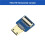 1 Adaptador Compatible con  para Cable FFC DIY  Conector Horizontal Vertical para Raspberry Pi Horizontal 5