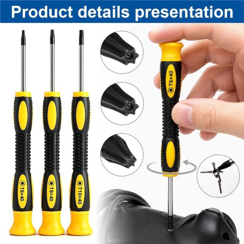 Joystick Replacement Kit with Screwdrivers for Controller, High-Precision Sensor Repair Set, Easy DIY Fix 2