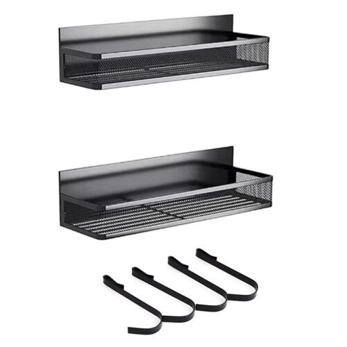 Magnetic Spice Storage Rack for Refrigerator - DIY Kitchen Spice Organizer