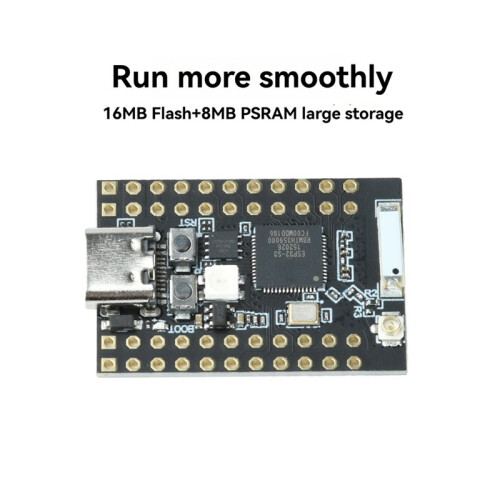 ESP32-S3-N16R8  Development Board Dual-Core MCU Module 16MB WiFi  5.0 Support AI Development 2
