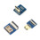 1 Adaptador Compatible con  para Cable FFC DIY  Conector Horizontal Vertical para Raspberry Pi Vertical 2