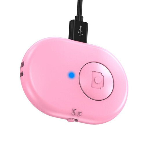 Wireless  Remote Controller Rechargeable Self-Timer Selfie Stick Shutter Release Button for IOS Android 1