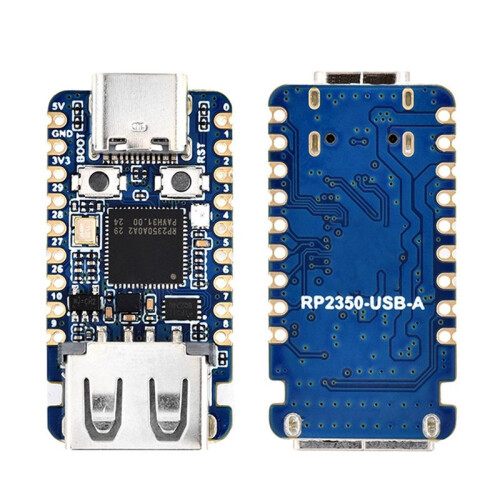 RP2350 USB-A -Ontwikkelingsbord Dual-Core Dual-Architecture Microcontroller RP2350A-Ontwikkelingsbord 1
