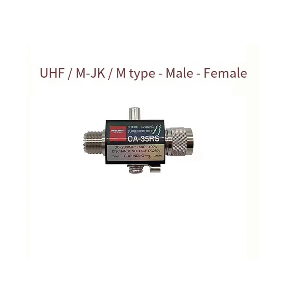 Parafoudre Coaxial, CA-35RS 0-2500 MHz 50 Ohms, Connecteur UHF Mâle ...