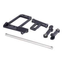 Verbessern Sie Ihren RC-Crawler: BTA-Servohalterung Aus Metall für VP VS4-10 Portalachse, Schwarz
