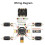 100A PDB Board 8-Channel 12S V3 Power Distribution Board GH1.25 Connector -Board 3-BEC for Flight Controller 6