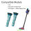 Replacement Filter Set Compatible with  V10 Konical / V10 Konical + Auto-Empty Dock Auto-Empty Dock Vacuum Cleaners 10pcs 6