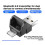 Adattatore  6.0 USB Type C, Dongle Ricevitore BT 6.0 Collega e Utilizza per PS4, per PS5 e Laptop. 7