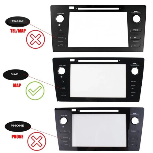 Autoradio-Touchscreen-Digitizer 86471-AL66A für  Legacy Outback 2018-2019 (MAP)