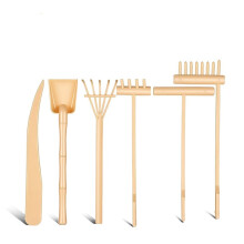 6Pcs Garden Rake Set, DIY Sand Garden Accessories for Desk Relaxation & Decor