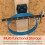 Weight Vest Hanger Wall Mount with Rubber Coating 7