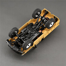 Amélioration de la Coque de Voiture RC AX30 SCX30 - Options Multicolores Éclatantes pour la Personnalisation et les Pièces de Rechange (Jaune)