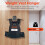 Weight Vest Hanger Wall Mount with Rubber Coating 8