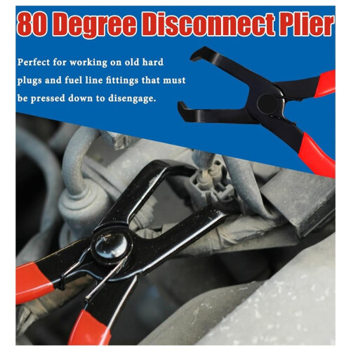 6 PCS Hose  Disconnect Pliers Set Hose Remover Plier Tool Pipe Clamp Plier 1