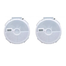 Boîte de Séchage Murale Étanche pour Filament D'Imprimante 3D (2 Pièces) avec Hygromètre et Alimentation Fluide pour Filament de 1 Kg