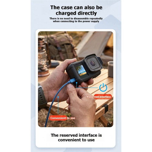 Silicone Case for  Mission 1 with Lens Protector Cover Camera Accessories Case