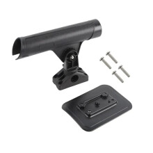 Fishing Boat Rods Holder Base 360 Degree Rotatable Adjustable Kayak Fishing Rod Rack Mount Fishing Holder