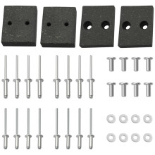 4Pack 761-05007 Deck Brake Kit for MTD LT42, XT1-LT46 XT2-LX42 for MTD Cub Cadet Troy-Bilt Lawn Mowers