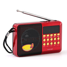 Portable Radio Speaker FM Radio with LED Display Support TF USB Loudspeaker for Home Outdoor Travel