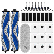 Passar Till T30s/T30s Pro/T30s Pro Omni/T30s Combo/T30AI Huvudsidoborste Filter Moppduk Tillbehör Ersättning 42 St.