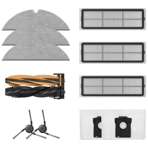 For  D20 Pro/D20 Pro  / Move E30 Pro  Robot Vacuum Cleaners Main Side Brush Filter Mop Dust Bag