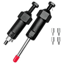 2 Stuks Zware Gereedschap voor Het Ontstoppen Vetnippels met 4 Adapters, voor Het Verwijderen Verstoppingen in Vetnippels en Het Verwijderen