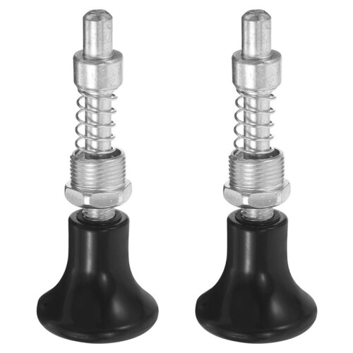2pcs Weight Stack Pin, Portable Pin Replacement Rotating Spring Knob for Workout Machine Weight Rack Pulley Cable