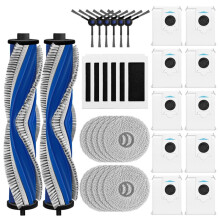 Compatible avec les Modèles T30s/T30s Pro/T30s Pro Omni/T30s Combo/T30AI: Brosse Latérale Principale, Filtre, Chiffon de Nettoyage, Accessoires de