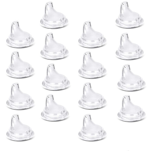 16 Packs Silicone Spout Replacement Soft Spout for  Learner Cup & Active Cup 1