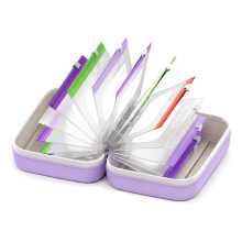 A8 Waterdichte Pillenorganizer Set, Waterdichte Pillenorganizer met 14 Pillenzakjes met Ritssluiting, Pillenorganizer/Map