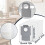 Replacement Accessories Kit Compatible for  Saros 20 Sonic Robot Vacuum Cleaner Main Side Brush Filter Mop 6