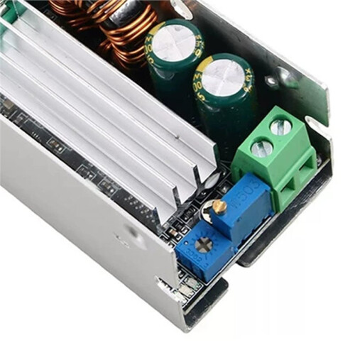 High Power Adjustable Constant Voltage and Current 5V9V to 12V24V 5A150W Synchronous Rectifier Booster with Boost Module 2