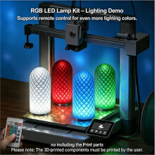 3D Printing Model RGB Color LED Light LED Spotlight Multicolour Adjustable Led Light Kit DIY USB LED Light Show