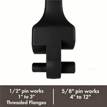 Flange Wrench for Threaded Flanges with 1/2 Inch and 5/8 Inch Pins for Consistent Industrial,Flange Alignment Tool