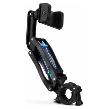 Dual Spring Bike Phone Mount Shock Absorbing Bicycle Handlebar Phone Holder,MTB Road Bike Stand 4.7-7.0 Inch Mobile,1PC