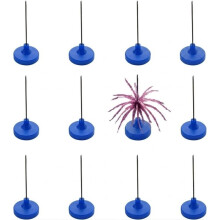Universal Soft Bait Storage Holder System with Stainless Pins, 12Pk Vertical Pin Suspension